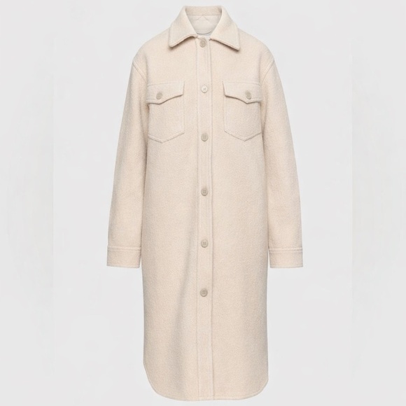 Aritzia Jackets & Blazers - Aritzia Wilfred The Ganna Long Jacket Size XS